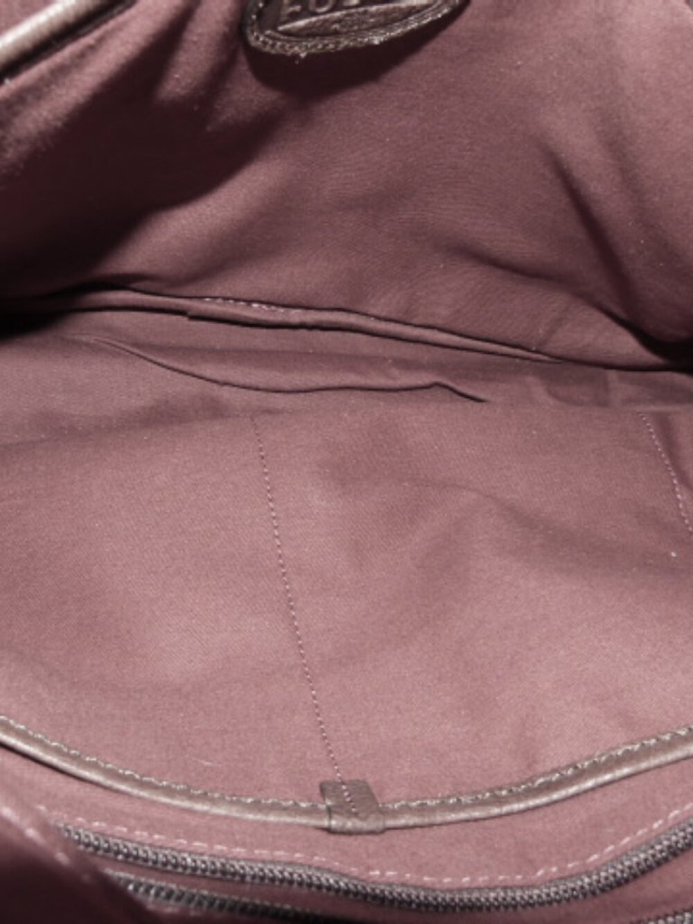FOSSIL LEATHER SATCHEL BRIEFCASE - Picture 9 of 13